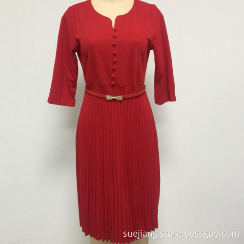 Women Dress Plus Size Multi-color Woman Dress